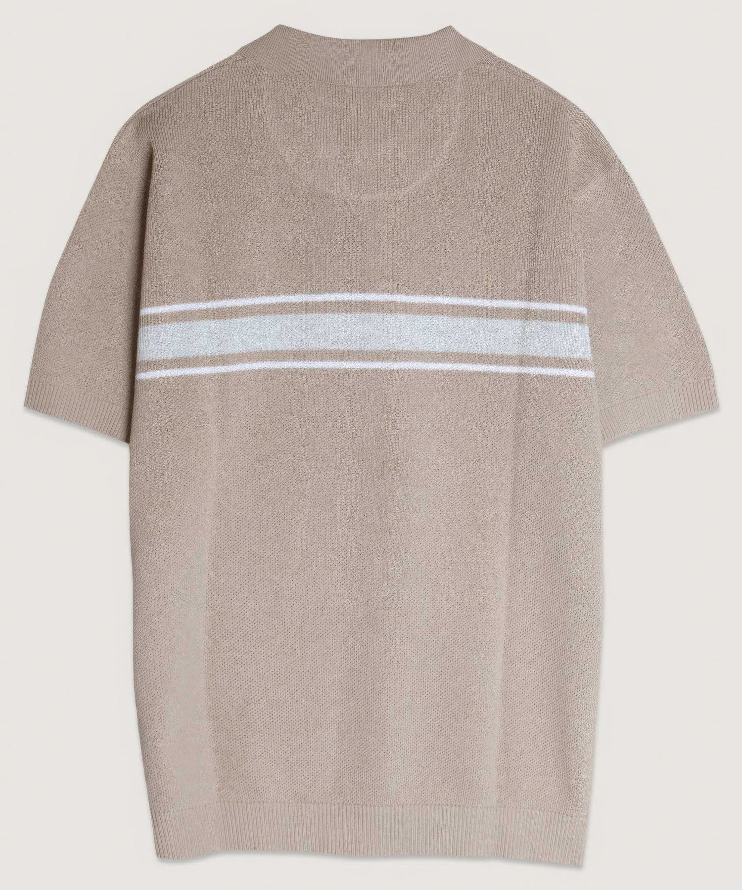 Retro Stripe Polo Sweater by Fleurcouture | Fleurcouture