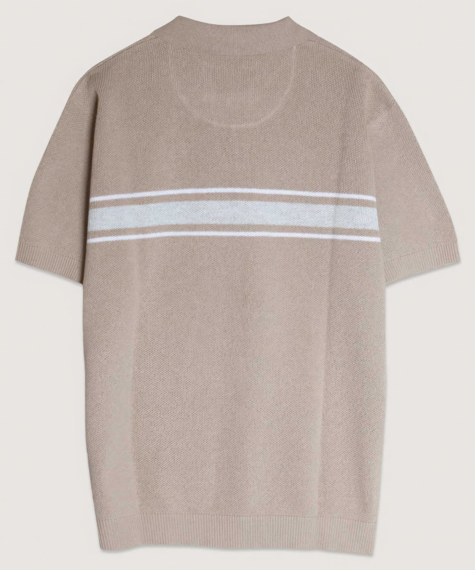 Retro Stripe Polo Sweater by Fleurcouture | Fleurcouture