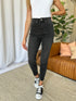 RFM Full Size High Rise Tummy Control Skinny Jeans Black 00 Women&