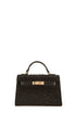 Rhinestone Square Cross Bag BLACK OS by ICCO ACCESSORIES | Fleurcouture