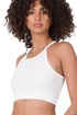 Ribbed Seamless Cami Top WHITE L/XL by ZENANA | Fleurcouture