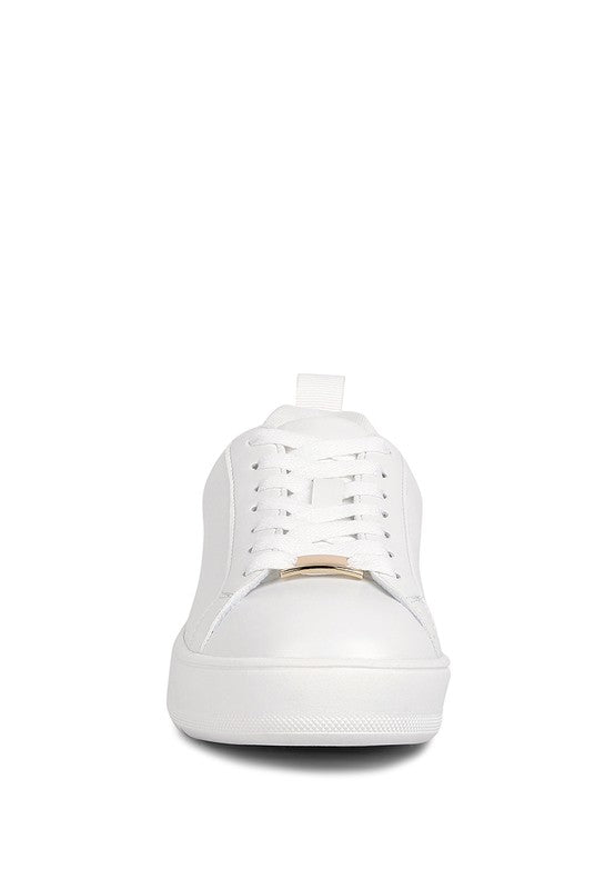 Rouxy Faux Leather Sneakers by Rag Company | Fleurcouture