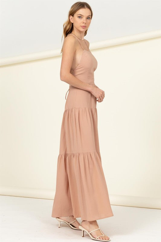 Said Yes Tiered Maxi Dress by HYFVE | Fleurcouture