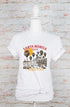 Santa Monica Beach California Graphic Tee White L by Ocean and 7th | Fleurcouture