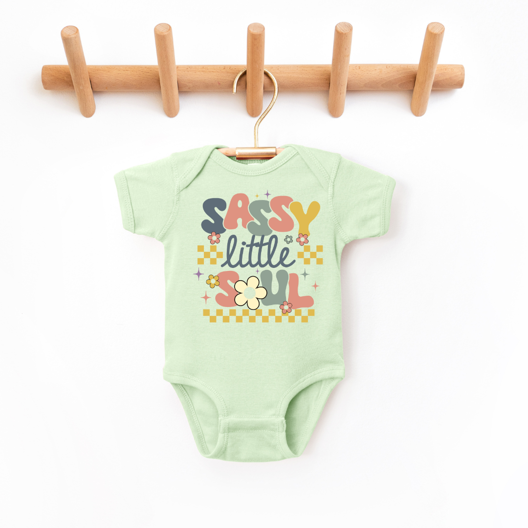 Sassy Little Soul Infant Bodysuit NB - Bodysuit Mint Baby &amp; Toddler Clothing by Tea Shirt Shoppe | Fleurcouture