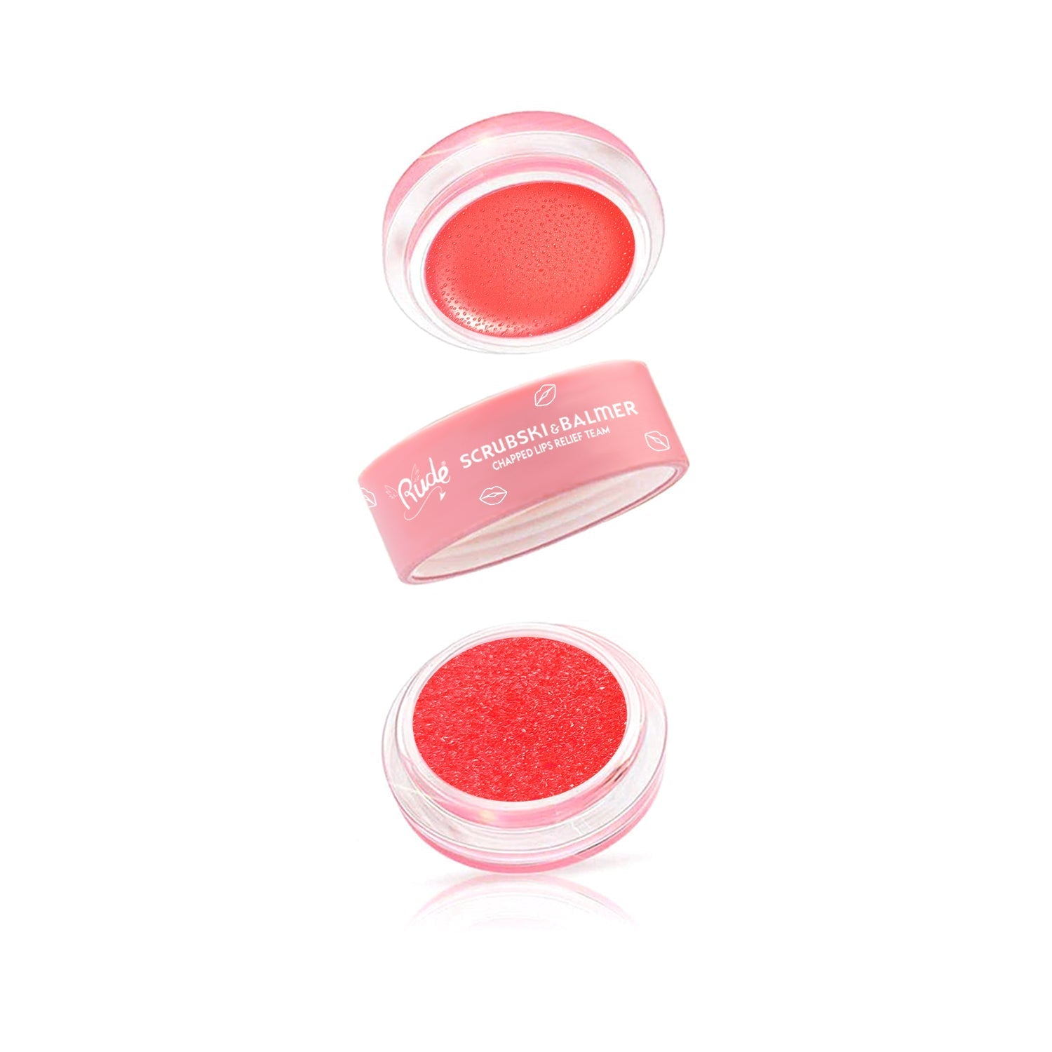 Scrubski &amp; Balmer Lip Exfoliator and Lip Balm Lip Balms &amp; Treatments by Rude Cosmetics | Fleurcouture