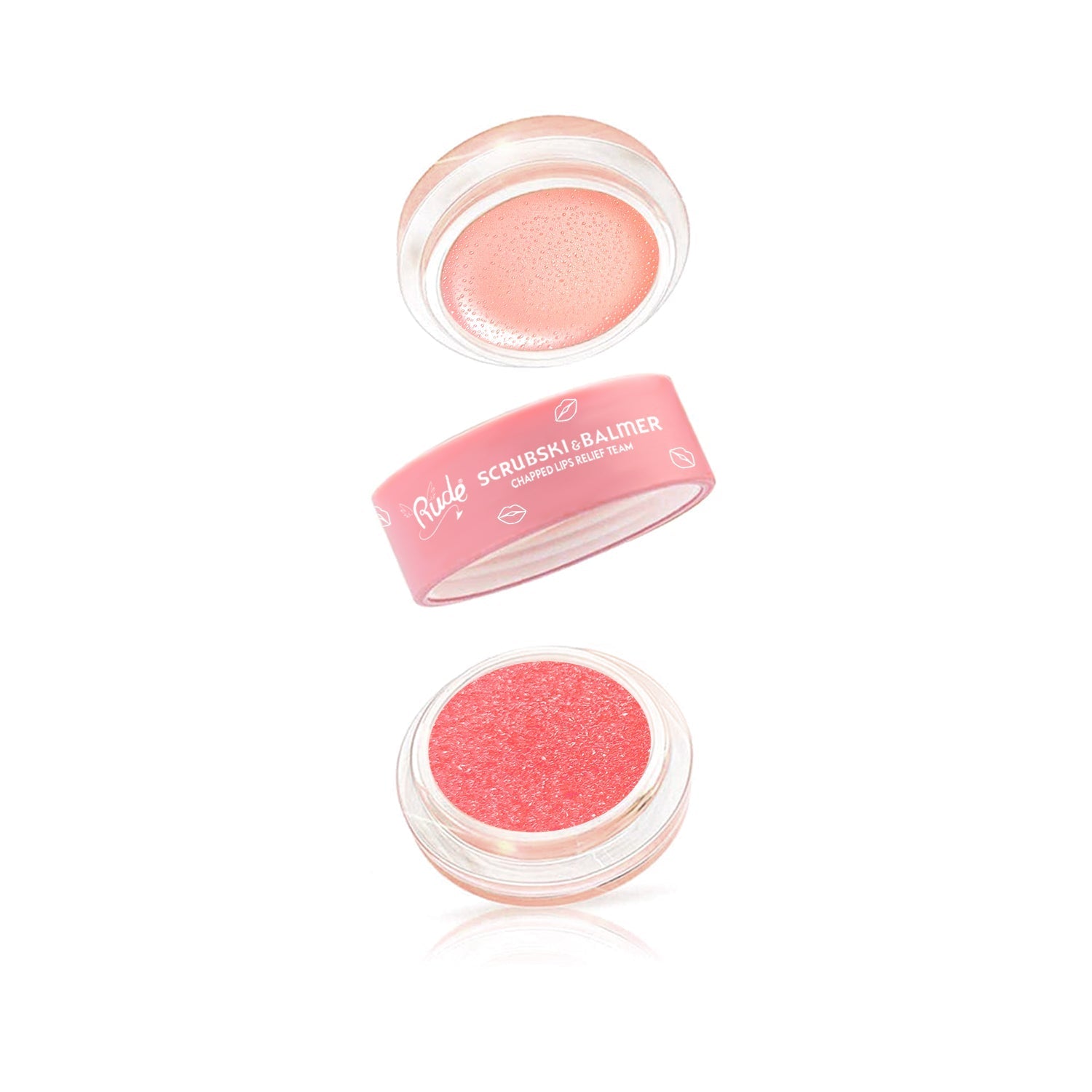 Scrubski &amp; Balmer Lip Exfoliator and Lip Balm Lip Balms &amp; Treatments by Rude Cosmetics | Fleurcouture