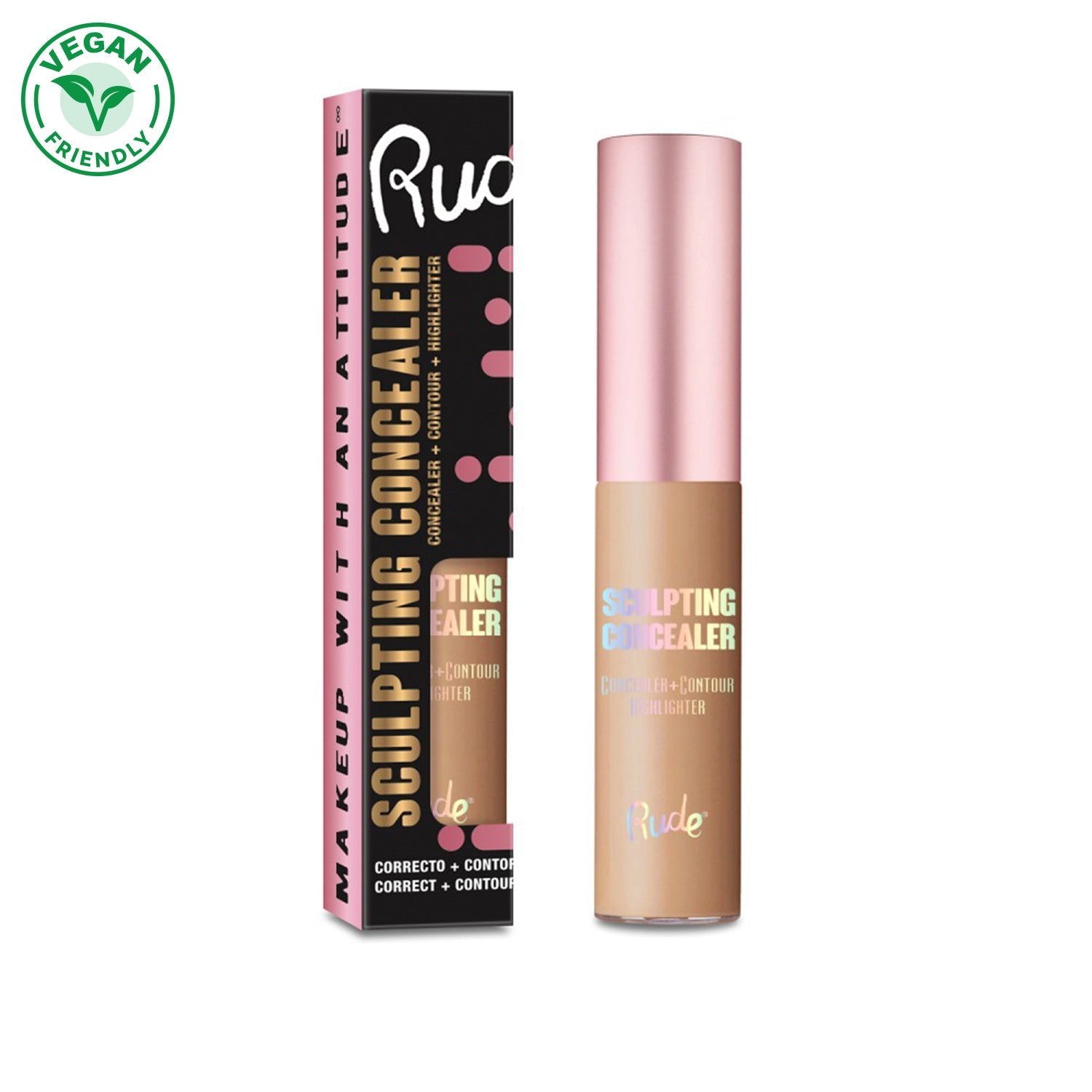 Sculpting Concealer Bisque Concealer by Rude Cosmetics | Fleurcouture