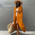Sely Kimono & Cover-up Orange OS by ClaudiaG Apparel | Fleurcouture