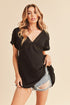 SENA TOP BLACK S by Aemi + Co | Fleurcouture