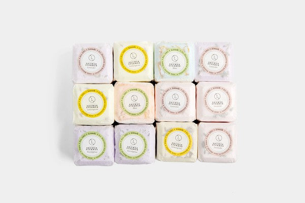 Set of 12 Shower Steamers Gift Set Mixed 12 by Lizush | Fleurcouture