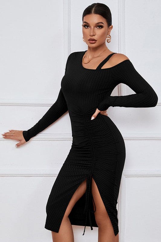 SEXY FASHION DRESS BLACK S by By Claude | Fleurcouture