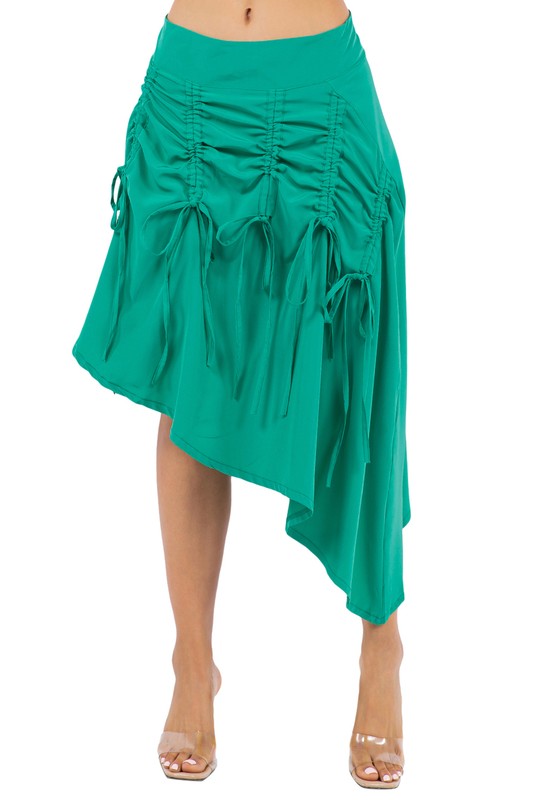 SEXY FASHION SKIRT GREEN by By Claude | Fleurcouture