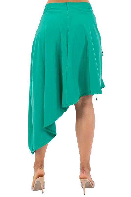 SEXY FASHION SKIRT GREEN by By Claude | Fleurcouture