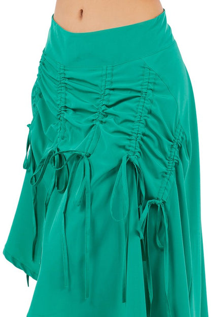 SEXY FASHION SKIRT GREEN by By Claude | Fleurcouture