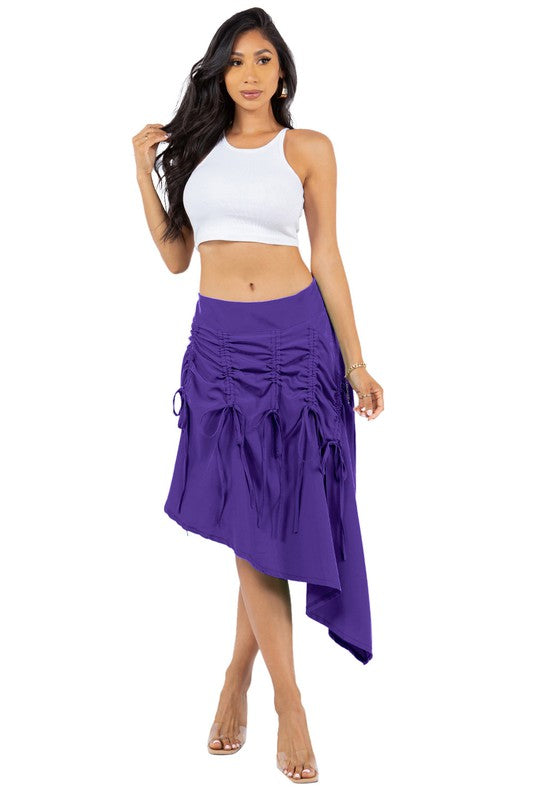 SEXY FASHION SKIRT PURPLE by By Claude | Fleurcouture