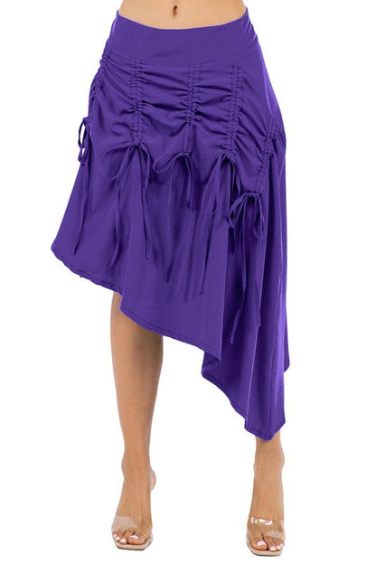 SEXY FASHION SKIRT PURPLE by By Claude | Fleurcouture