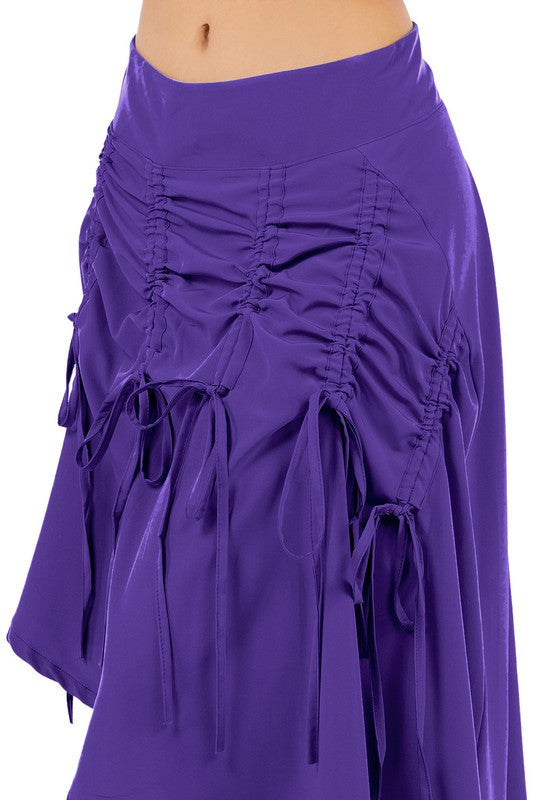 SEXY FASHION SKIRT PURPLE by By Claude | Fleurcouture