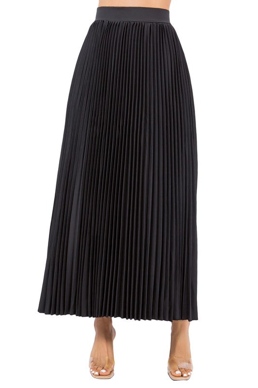 SEXY LONG MAXI SKIRTS BLACK by By Claude | Fleurcouture