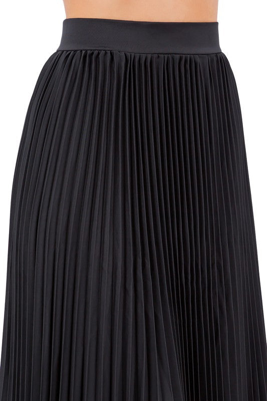 SEXY LONG MAXI SKIRTS BLACK by By Claude | Fleurcouture