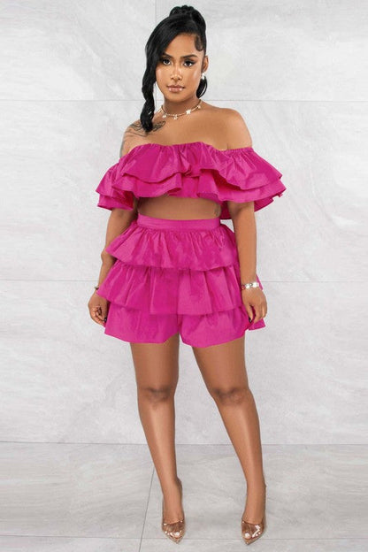 SEXY SUMMER TWO PIECE SET by By Claude | Fleurcouture