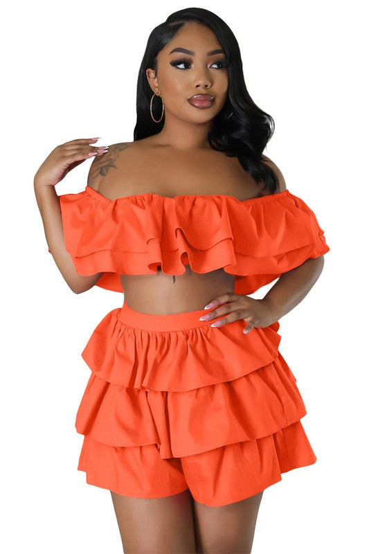 SEXY SUMMER TWO PIECE SET by By Claude | Fleurcouture