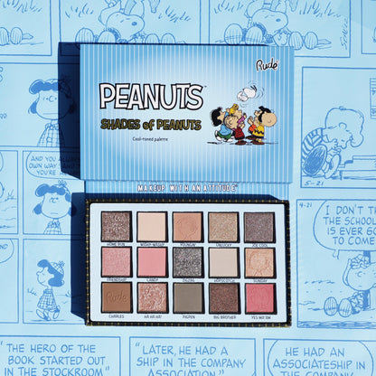 Shades of Peanuts Eyeshadow Palette - Cool-toned Eyeshadow Palette by Rude Cosmetics | Fleurcouture