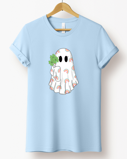 SHAMROCK BOO TEE (BELLA CANVAS) by LL | Fleurcouture