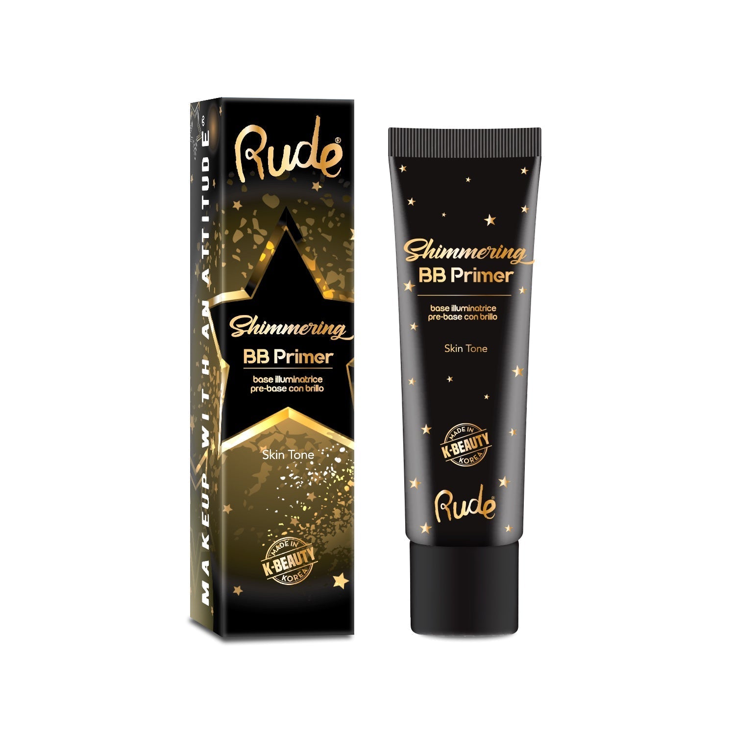 Shimmering Primer Face Primer by Rude Cosmetics | Fleurcouture