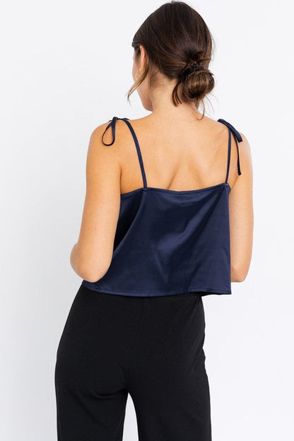 Shoulder Strap Cami Top by LE LIS | Fleurcouture