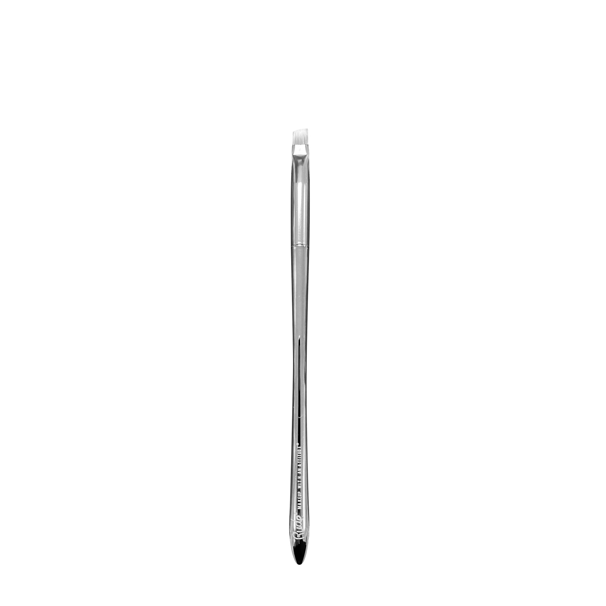 Silver Bullet Angled Eyeliner Brush Eye Brushes by Rude Cosmetics | Fleurcouture