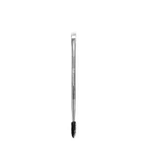 Silver Bullet Duo Eyebrow Brush Eye Brushes by Rude Cosmetics | Fleurcouture