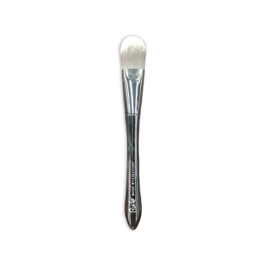 Silver Bullet Foundation Brush Face Brushes by Rude Cosmetics | Fleurcouture