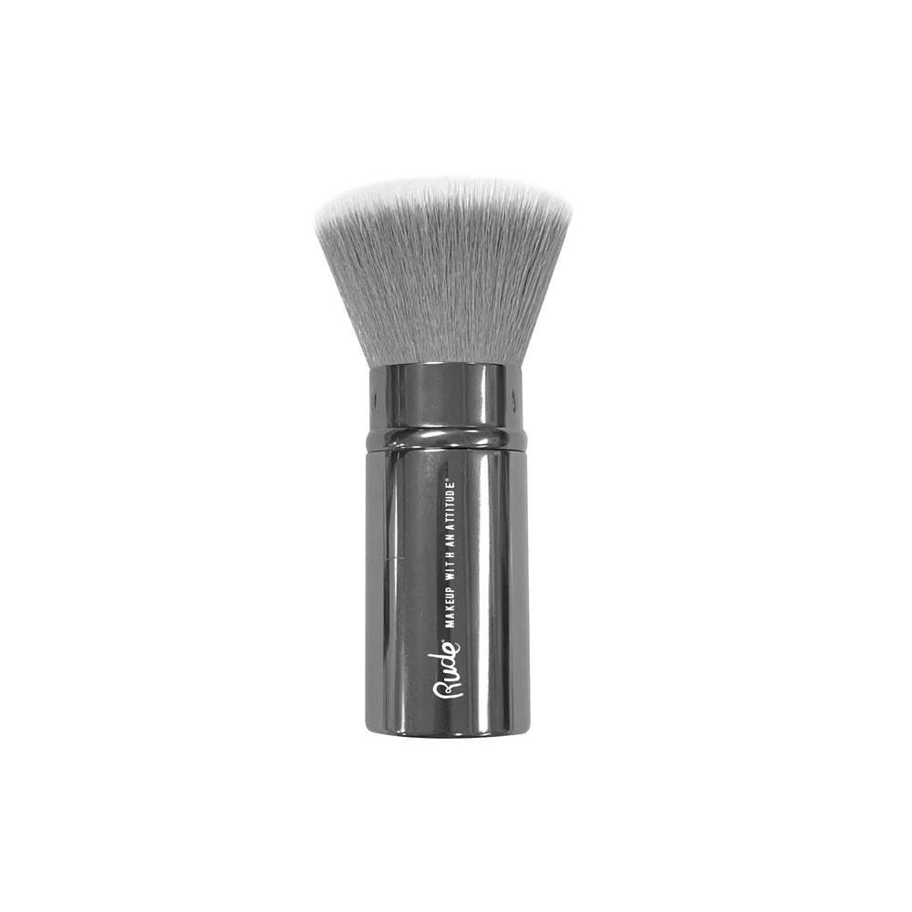 Silver Bullet Kabuki Brush Makeup Brushes by Rude Cosmetics | Fleurcouture