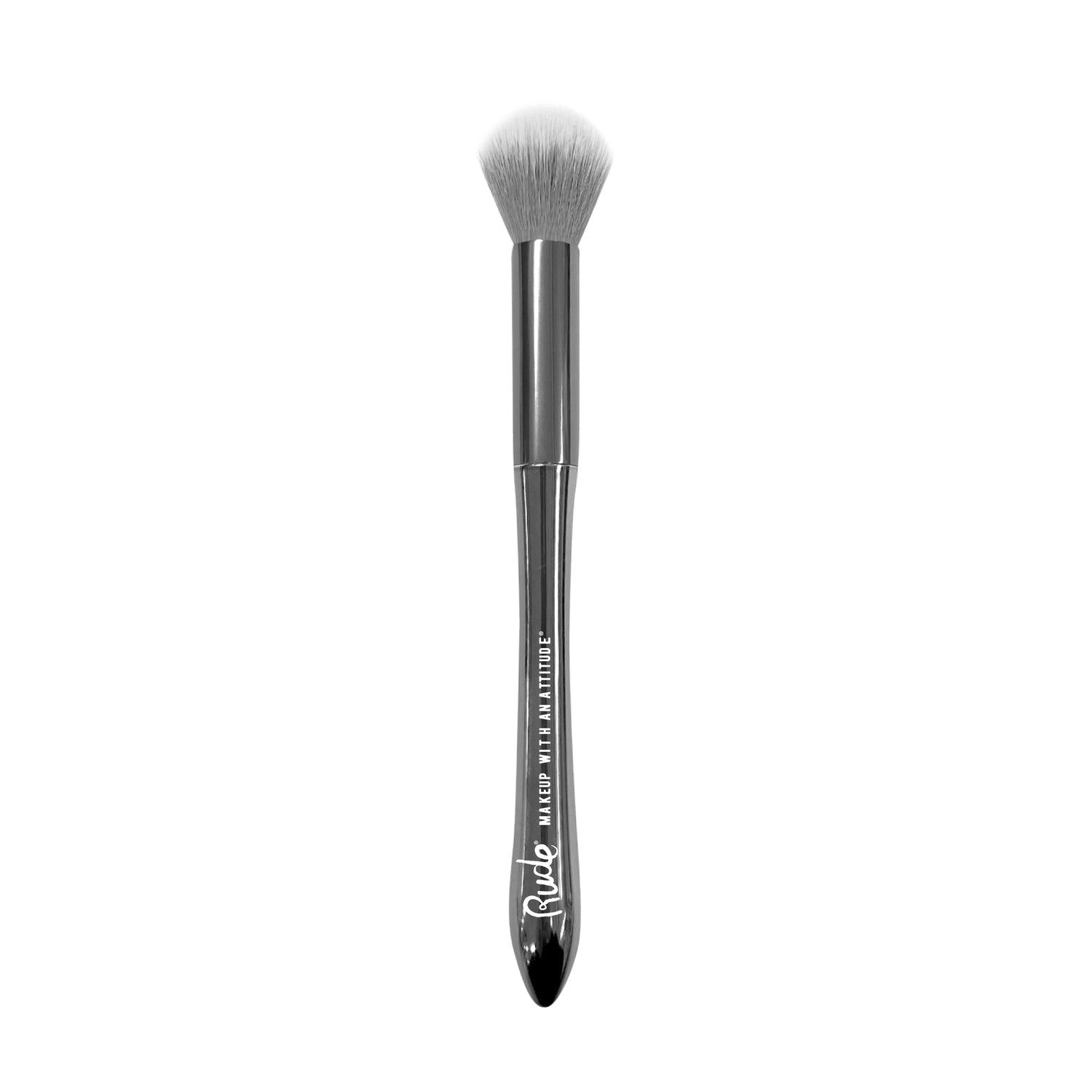 Silver Bullet Multi-Purpose Buffer Brush Makeup Brushes by Rude Cosmetics | Fleurcouture