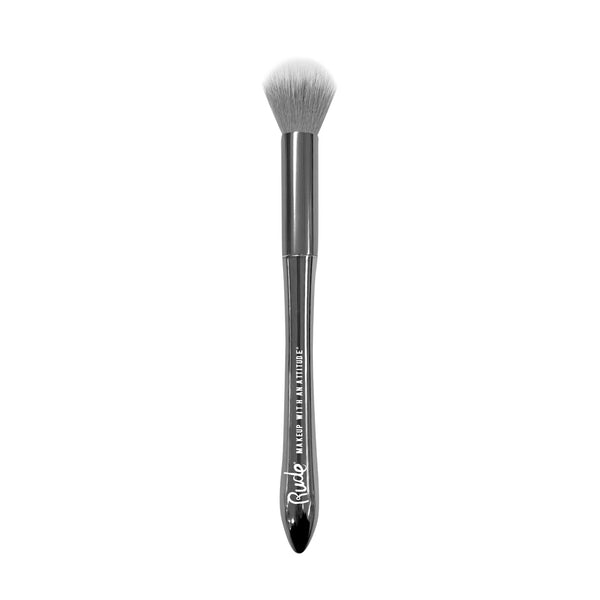 Silver Bullet Multi-Purpose Buffer Brush Makeup Brushes by Rude Cosmetics | Fleurcouture