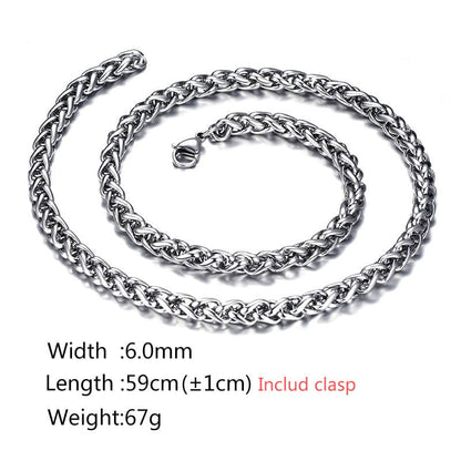 simple style geometric stainless steel plating layered necklaces Jewelry by Fleurcouture | Fleurcouture