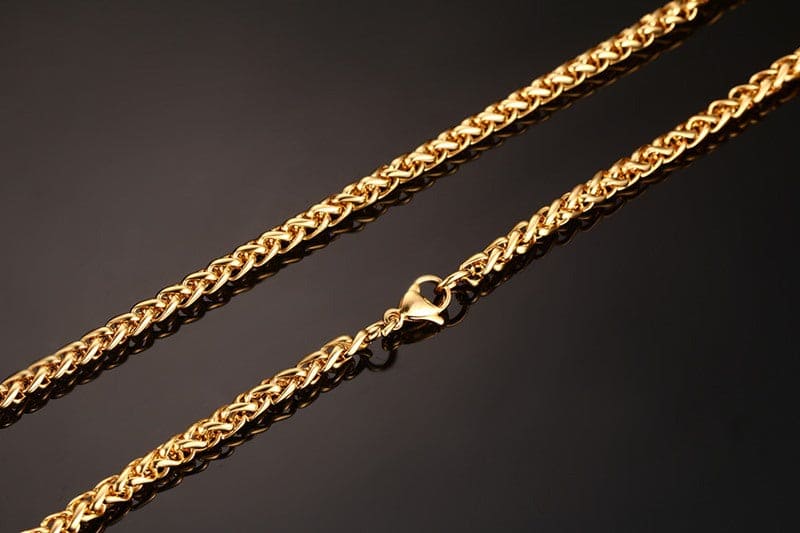 simple style geometric stainless steel plating layered necklaces Jewelry by Fleurcouture | Fleurcouture