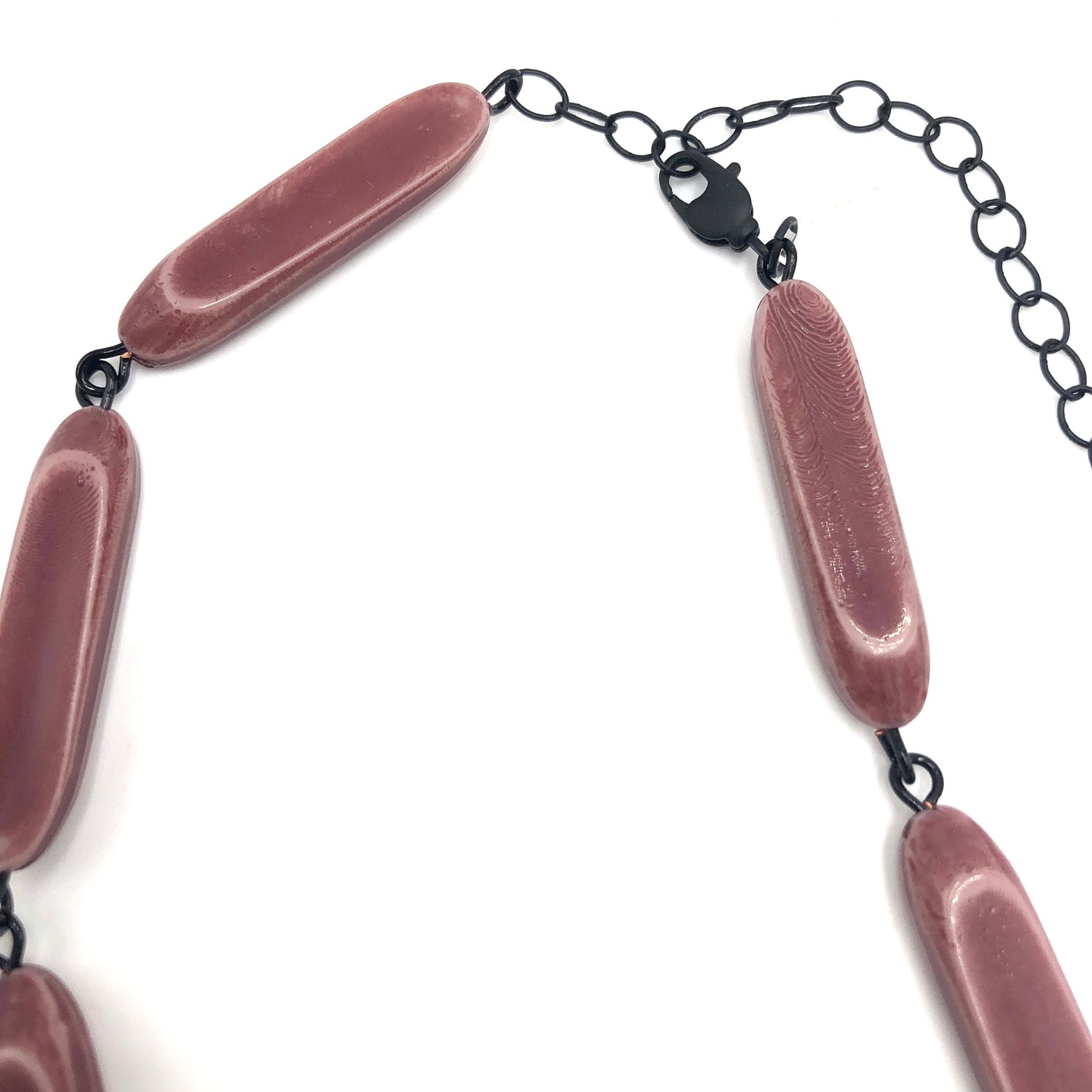 Sliced Bamboo Amelia Necklace Amelia Necklaces by Leetie Lovendale | Fleurcouture