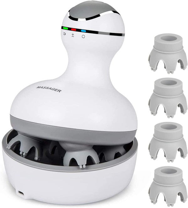 Smart Scalp Massager As shown One Size by BeNat | Fleurcouture