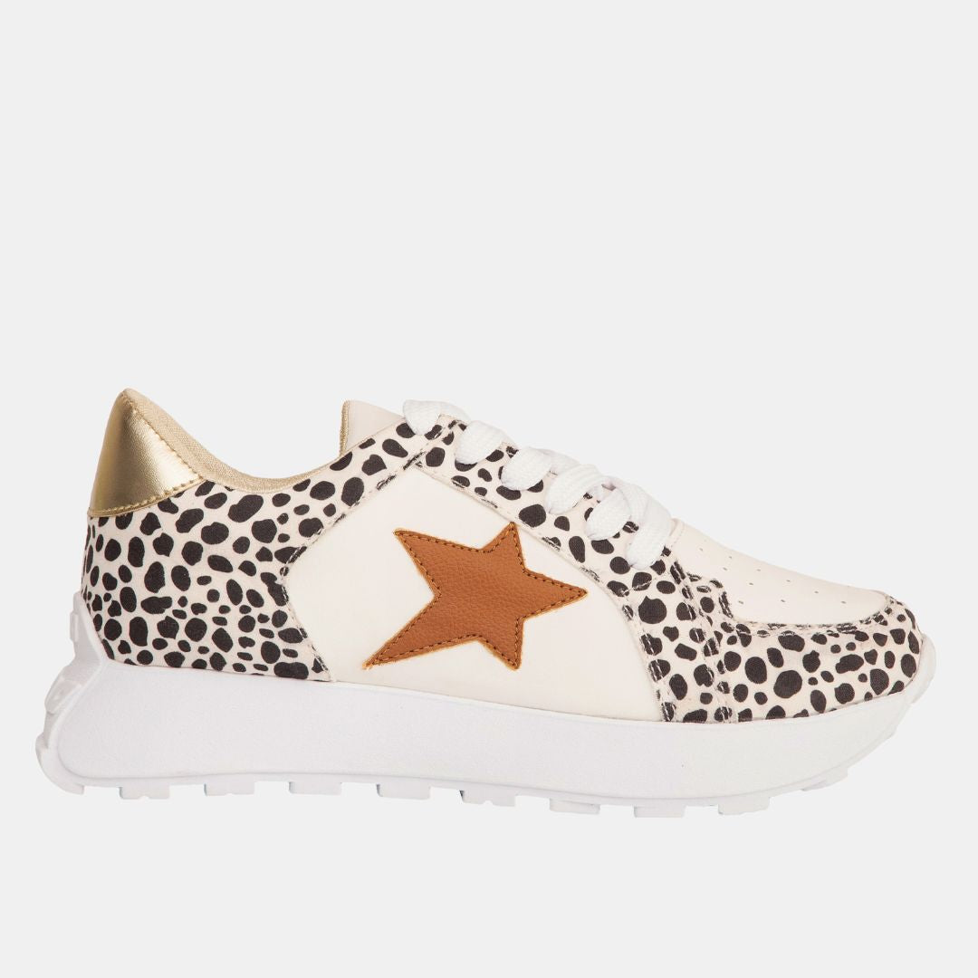 Smith Cute Animal Print Sneakers 6 Spotted Cheetah SNEAKERS by MODAPASSO | Fleurcouture