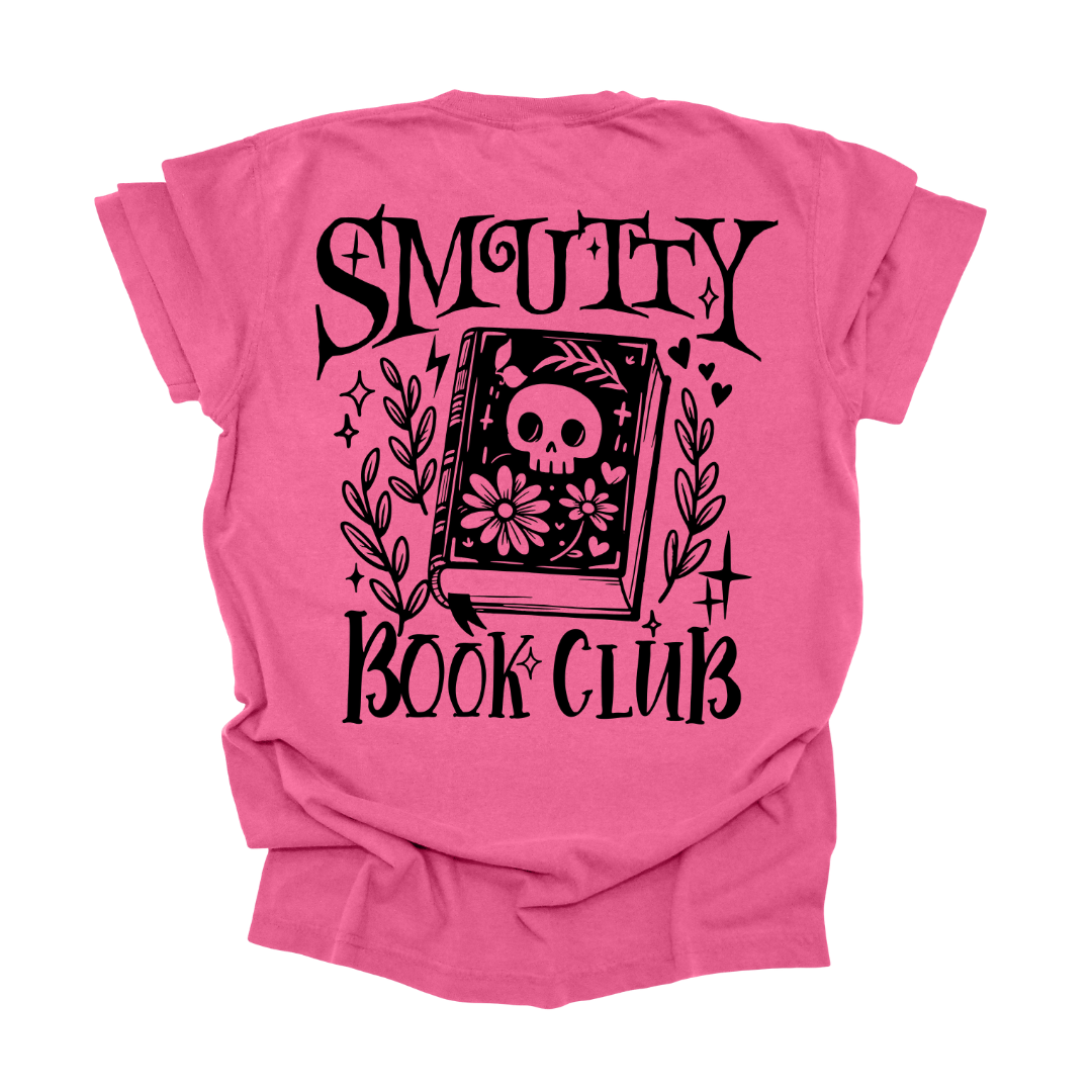 Smutty Book Club Graphic Tee S Crunchberry T-shirt by Tea Shirt Shoppe | Fleurcouture