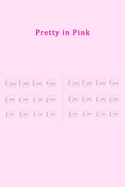 SO PINK BEAUTY Press On Nails 2 Packs One Size by Trendsi | Fleurcouture