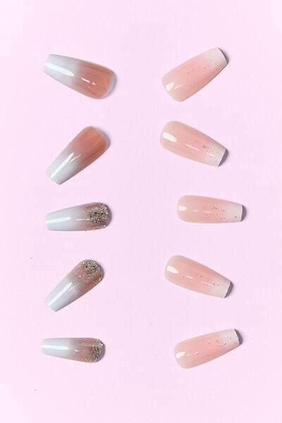 SO PINK BEAUTY Press On Nails 2 Packs One Size by Trendsi | Fleurcouture