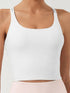 Solid Color Plain Sports Bra by Fleurcouture | Fleurcouture