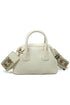 Spring Frame Doctors Satchel Crossbody Bag CREAM one by Fashion World | Fleurcouture