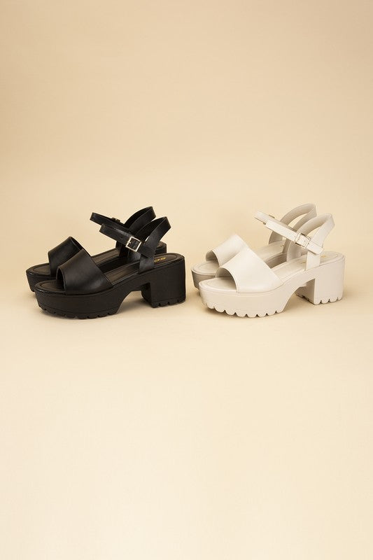 STACIE-S Platform Sandals by Fortune Dynamic | Fleurcouture