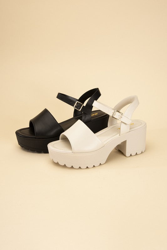 STACIE-S Platform Sandals by Fortune Dynamic | Fleurcouture