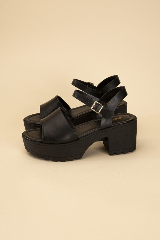 STACIE-S Platform Sandals by Fortune Dynamic | Fleurcouture