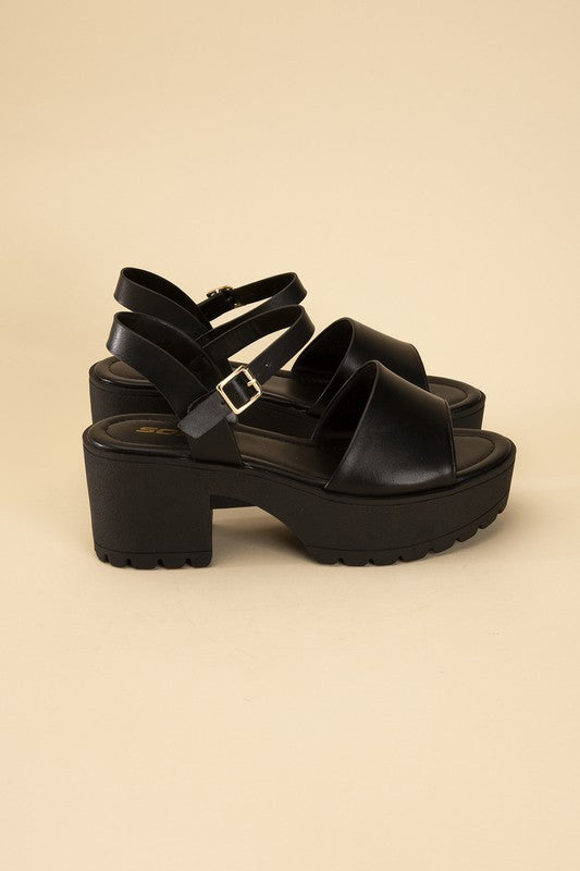 STACIE-S Platform Sandals by Fortune Dynamic | Fleurcouture